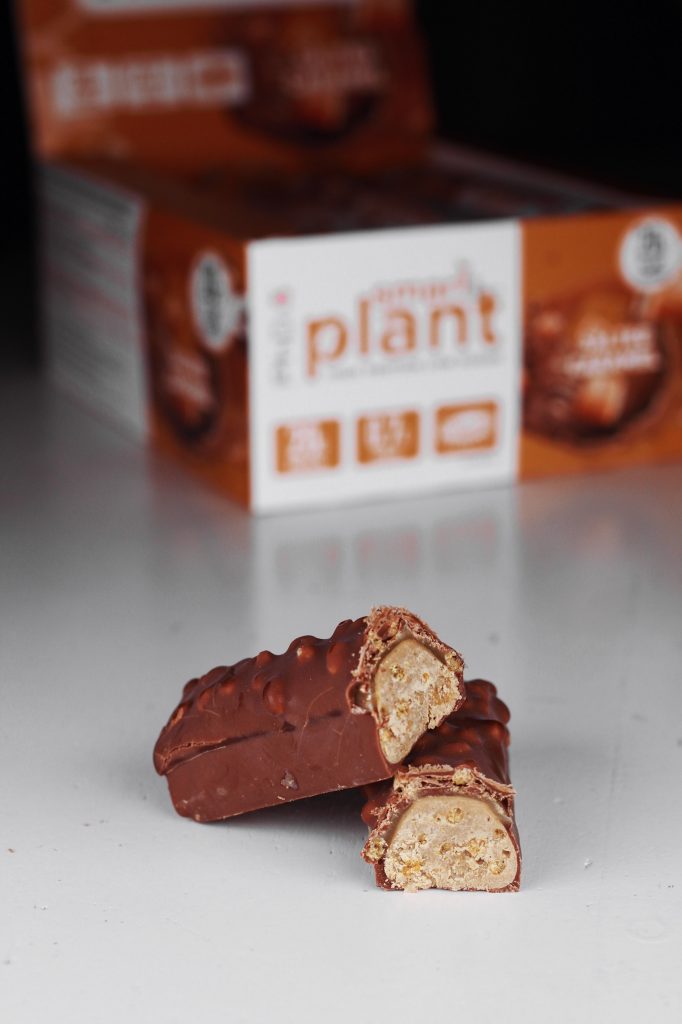 phd smart bar plant vegan caramel protein