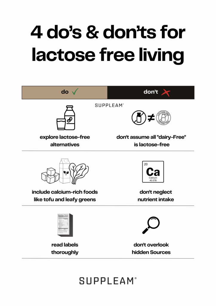 lactose-free eating tips